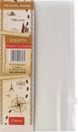 Wkład - Podróżnik Koperta otwarta i na suwak - Antra