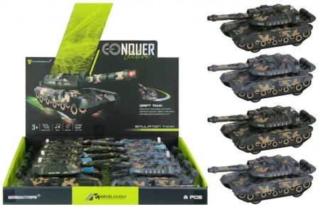 CzoŁg Drift 18cm ŚwiatŁo I DŹwiĘk Mix Mega Creative 571234