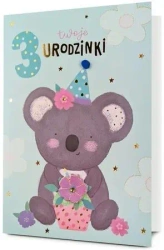 Karnet B6 Urodziny 3 - Pan Dragon