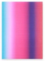 Tektura A4 falista rainbow 10szt - Penword