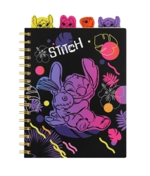 Kołobrulion A5 Disney Black Stitch 100 kartek wzór 2 - PATIO