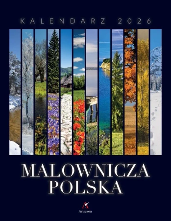 Kalendarz 2026 wieloplanszowy 34x44cm Malownicza.. - Artsezon