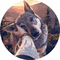 Malowanie po numerach okrągłe - Najlepszy... 40cm - Twoje Hobby