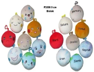 Planety 9cm MIX - Sun-Day