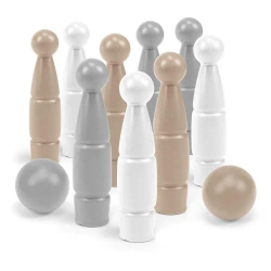 Biszkoptowa Chmurka Zestaw do gry w kręgle 11el - WADER