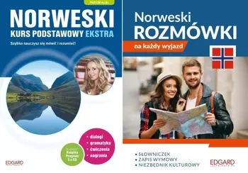 Norweski Kurs podstawowy A1-B1 + Rozmówki - Karolina Breś