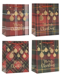 Torebka prezentowa M Boże Narodzenie mix - Rozette