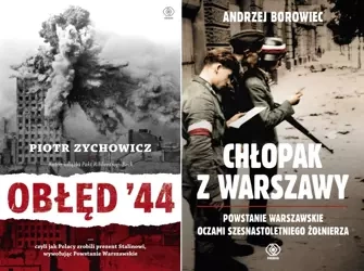 Obłęd '44 + Chłopak z Warszawy PAKIET 2 - Andrzej Borowiec