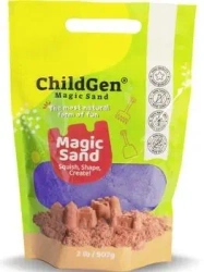 Piasek kinetyczny naturalny fioletowy 907g - ChildGen