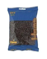 Hama Midi Koraliki w woreczku 3000 ciemnobrązowe