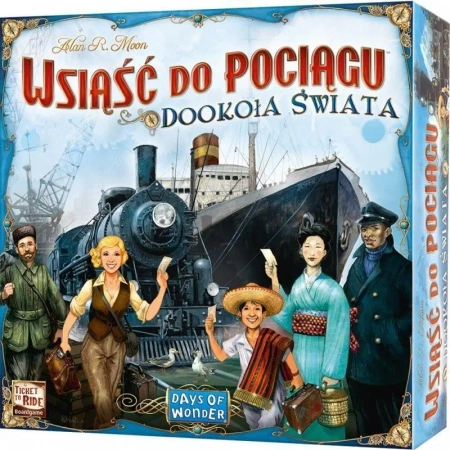Wsiąść do Pociągu: Dookoła Świata REBEL - Moon Alan R.
