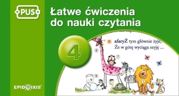 PUS Łatwe ćwiczenia do nauki czytania 4 - Małgorzata Chromiak