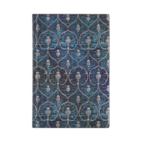 Notatnik w linie Blue Velvet midi - Paperblanks