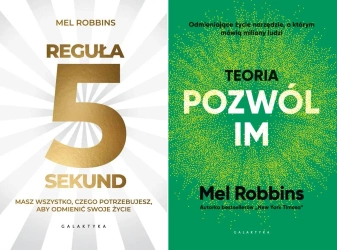 Reguła 5 sekund + Teoria pozwól im Mel Robbins PAKIET - Mel Robbins
