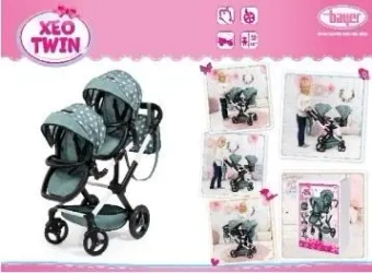 Blizniaczy wózek Xeo Twin - Bayer Design