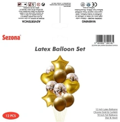 Balony 12szt - Sezona