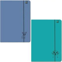 Teczka A4 z gumką Psy Koty mix - Bee-bee