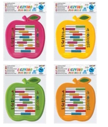 Liczydło plastikowe 10-rzędowe jabłko Fun&Joy mix - Titanum