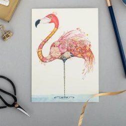 Karnet A103 B6 + koperta Flaming - DM Collection