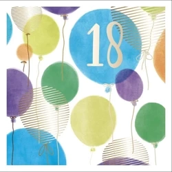 Karnet Urodziny 18 - Kukartka