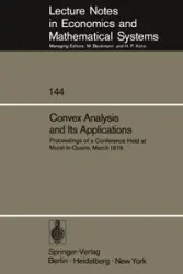 Convex Analysis and Its Applications - Auslender A.