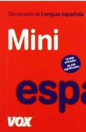 Diccionario mini lengua espanol - praca zbiorowa