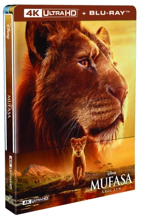 Mufasa. Król Lew, 2 Blu-ray 4K. Steelbook