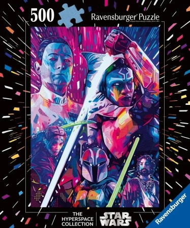 Puzzle 2D: Star Wars Ahsoka 500el - Ravensburger