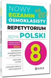 Egzamin ósmoklasisty - j.pol. Repetytorium 2025 - praca zbiorowa