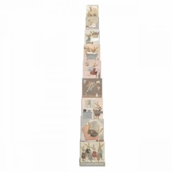 Piramida tekturowa Rodzina Króliczków - Egmont Toys