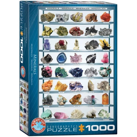 Puzzle 1000 elementów. Minerały