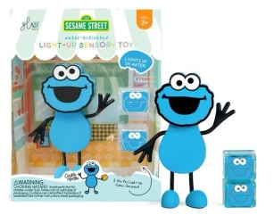 Postać do kąpieli Potwór z kostkami świecącymi - Glo Pals