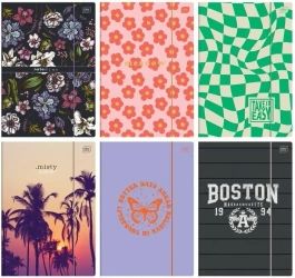 Teczka z gumką A4+ mix (10szt) - INTERDRUK