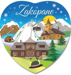 Magnes I love Poland Zakopane ILP-MAG-C-ZAK-14 - Pan Dragon