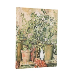 Kalendarz książkowy midi 2026 Cezanne's Terracotta - Paperblanks