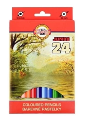 Kredki Omega Jumbo 24 kolory - Koh-I-Noor