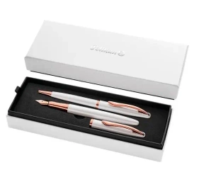 Pióro wieczne Jazz Noble Elegance + długopis Pearl - PELIKAN