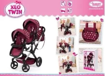 Blizniaczy wózek Xeo Twin - Bayer Design