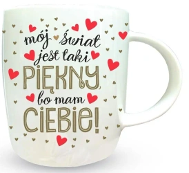 Kubek Premium Walentynki - Kukartka