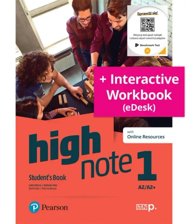 High Note 1. Student’s Book + Benchmark + online access (Digital Version + Interactive Workbook) - Opracowanie zbiorowe