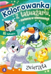 Kolorowanka z tatuażami Zwierzęta - praca zbiorowa