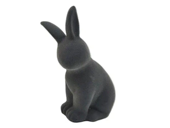 Figurka zając pokryta materiałem - ADAR