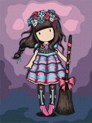 Malowanie po numerach - Frida Kids 30x40cm - Ideyka