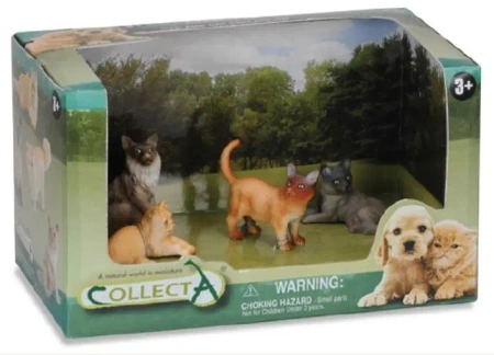 Zestaw 4 kotów - Collecta