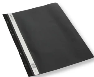 Skoroszyt A4 z perforacją czarny (20szt) - Penword