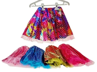 Spódniczka cekinowa na gumce MIX - ADAR