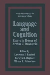 Language and Cognition - Raphael Lawrence J.