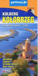Plan miasta - Kołobrzeg i Ustronie Morskie 1:10000 - opracowanie zbiorowe