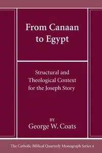 From Canaan to Egypt - George W. Coats