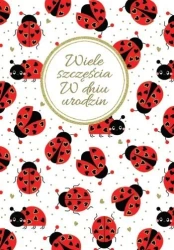 Kartka okolicznościowa Urodziny - Trend